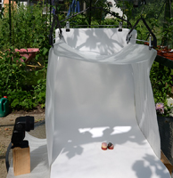 Lystelt til makrofotografering