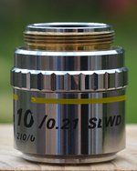 Makrofotografering med Nikon mikroskop objektiv cf m slwd