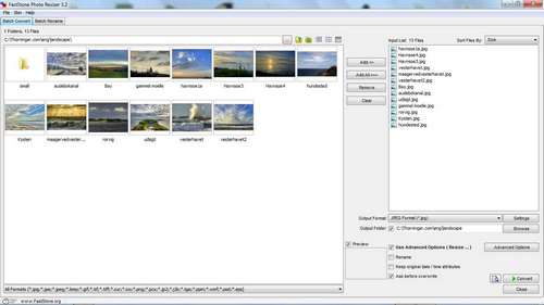 FastStone Photo Resizer (Freeware)